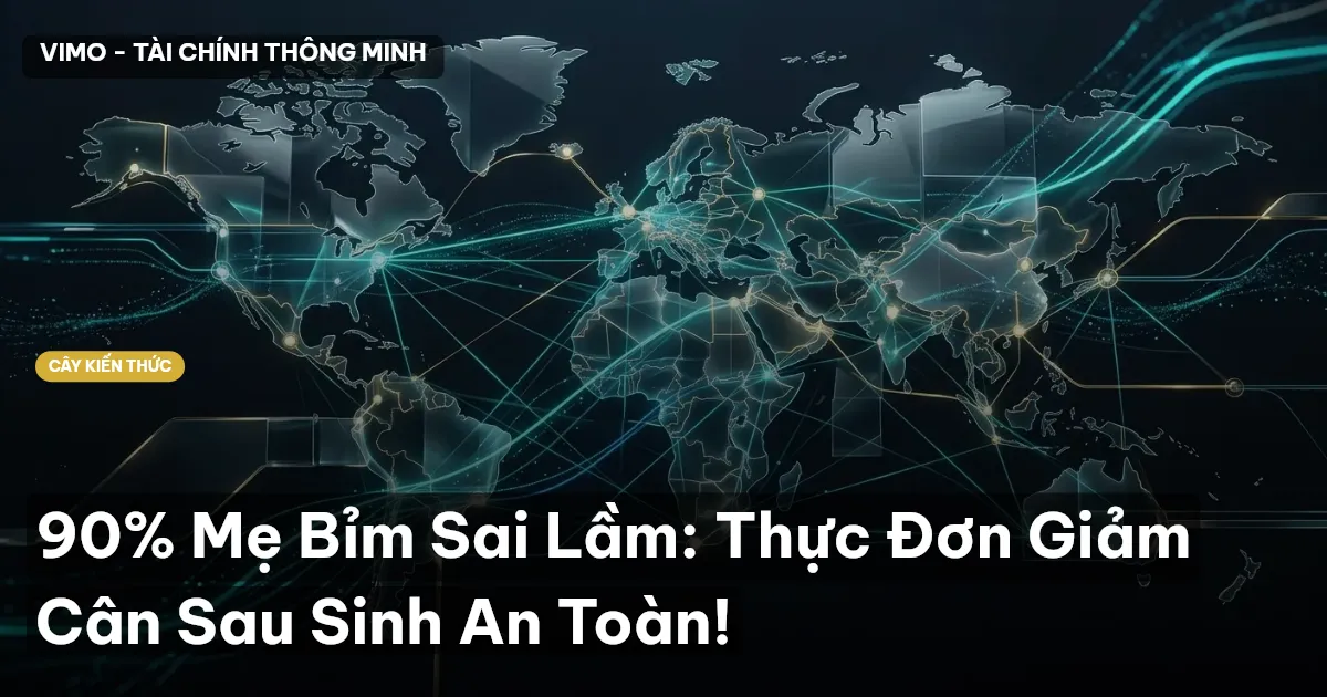 90% Mẹ Bỉm Sai Lầm: Thực Đơn Giảm Cân Sau Sinh An Toàn!