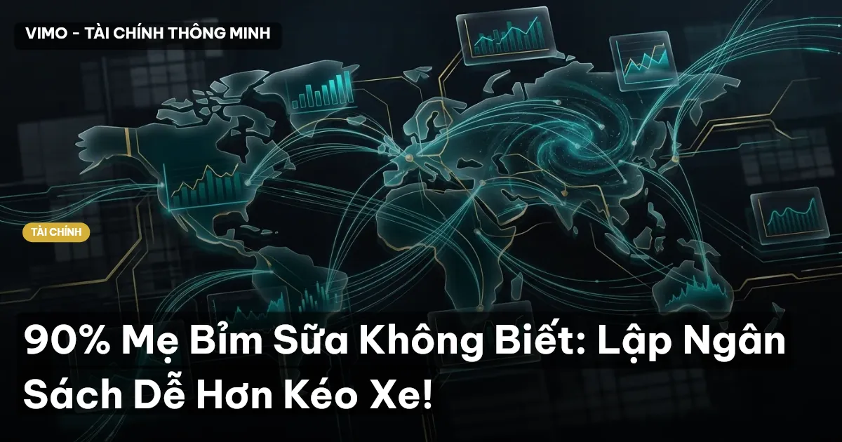 90% Mẹ Bỉm Sữa Không Biết: Lập Ngân Sách Dễ Hơn Kéo Xe!