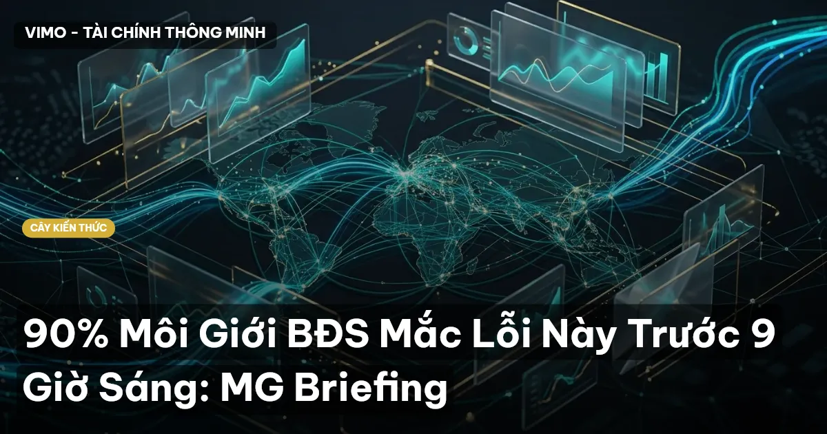 90% Môi Giới BĐS Mắc Lỗi Này Trước 9 Giờ Sáng: MG Briefing