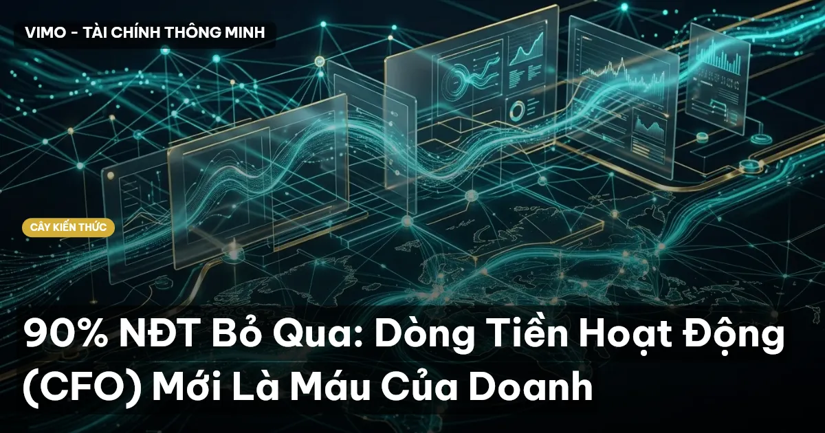 90% NĐT Bỏ Qua: Dòng Tiền Hoạt Động (CFO) Mới Là Máu Của Doanh