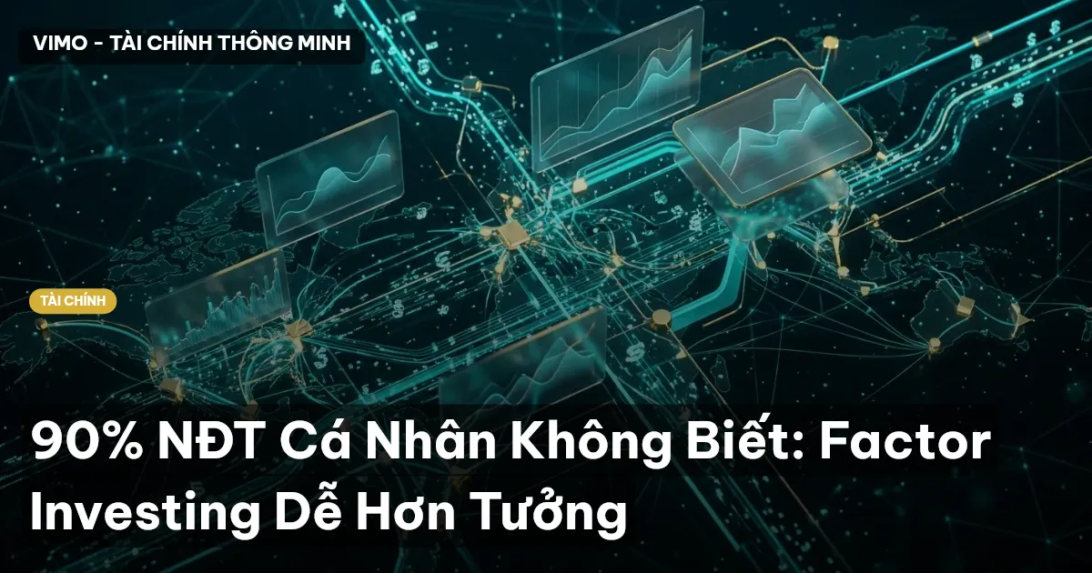 90% NĐT Cá Nhân Không Biết: Factor Investing Dễ Hơn Tưởng