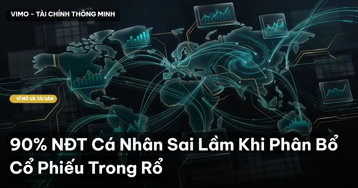 90% NĐT Cá Nhân Sai Lầm Khi Phân Bổ Cổ Phiếu Trong Rổ