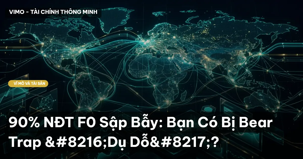 90% NĐT F0 Sập Bẫy: Bạn Có Bị Bear Trap ‘Dụ Dỗ’?