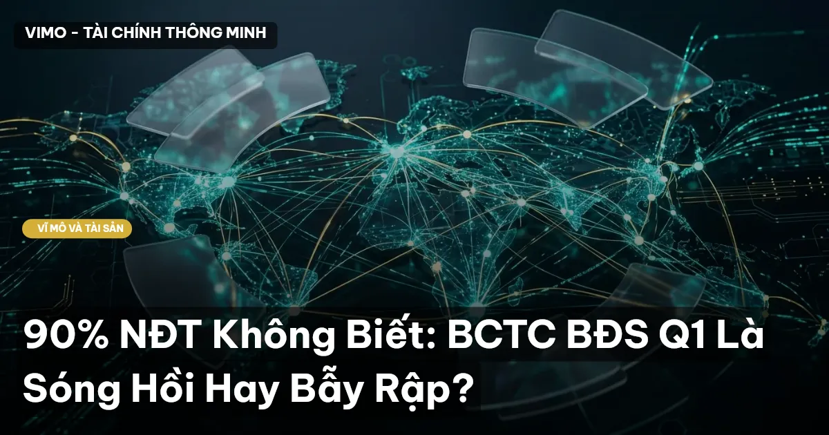 90% NĐT Không Biết: BCTC BĐS Q1 Là Sóng Hồi Hay Bẫy Rập?