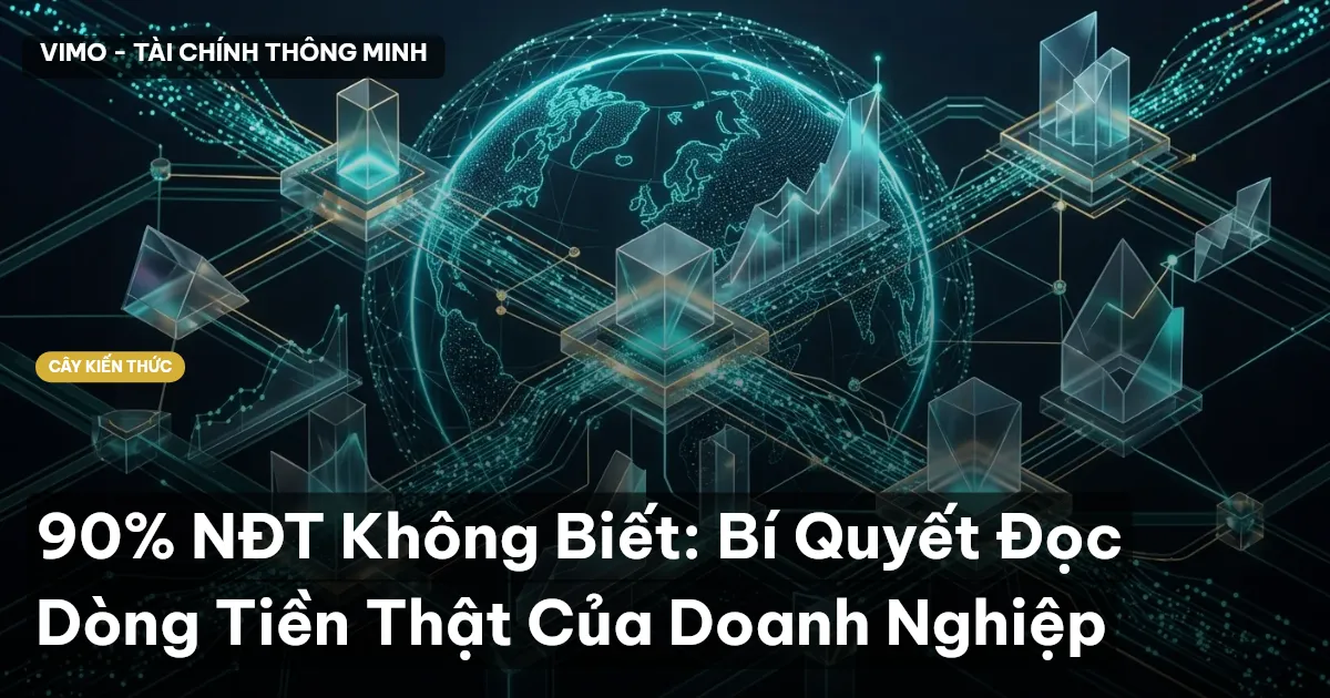 90% NĐT Không Biết: Bí Quyết Đọc Dòng Tiền Thật Của Doanh Nghiệp