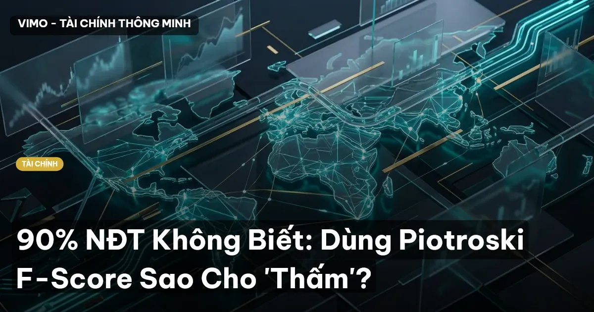 90% NĐT Không Biết: Dùng Piotroski F-Score Sao Cho 'Thấm'?