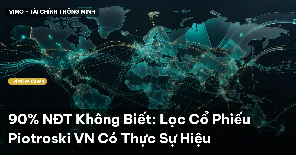 90% NĐT Không Biết: Lọc Cổ Phiếu Piotroski VN Có Thực Sự Hiệu