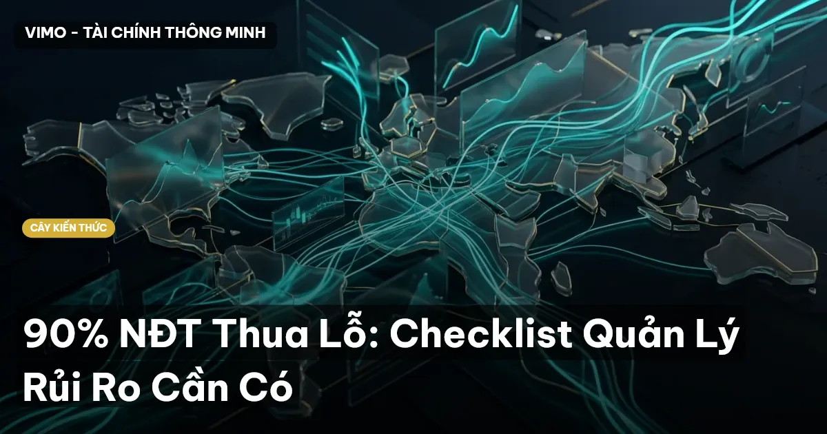 90% NĐT Thua Lỗ: Checklist Quản Lý Rủi Ro Cần Có