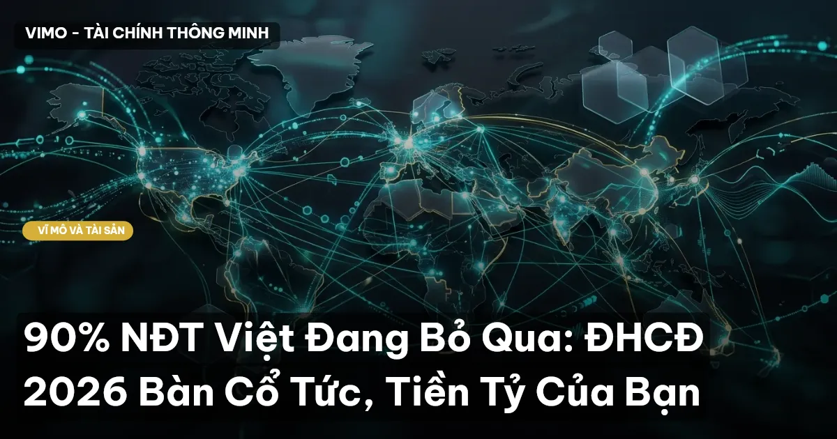 90% NĐT Việt Đang Bỏ Qua: ĐHCĐ 2026 Bàn Cổ Tức, Tiền Tỷ Của Bạn