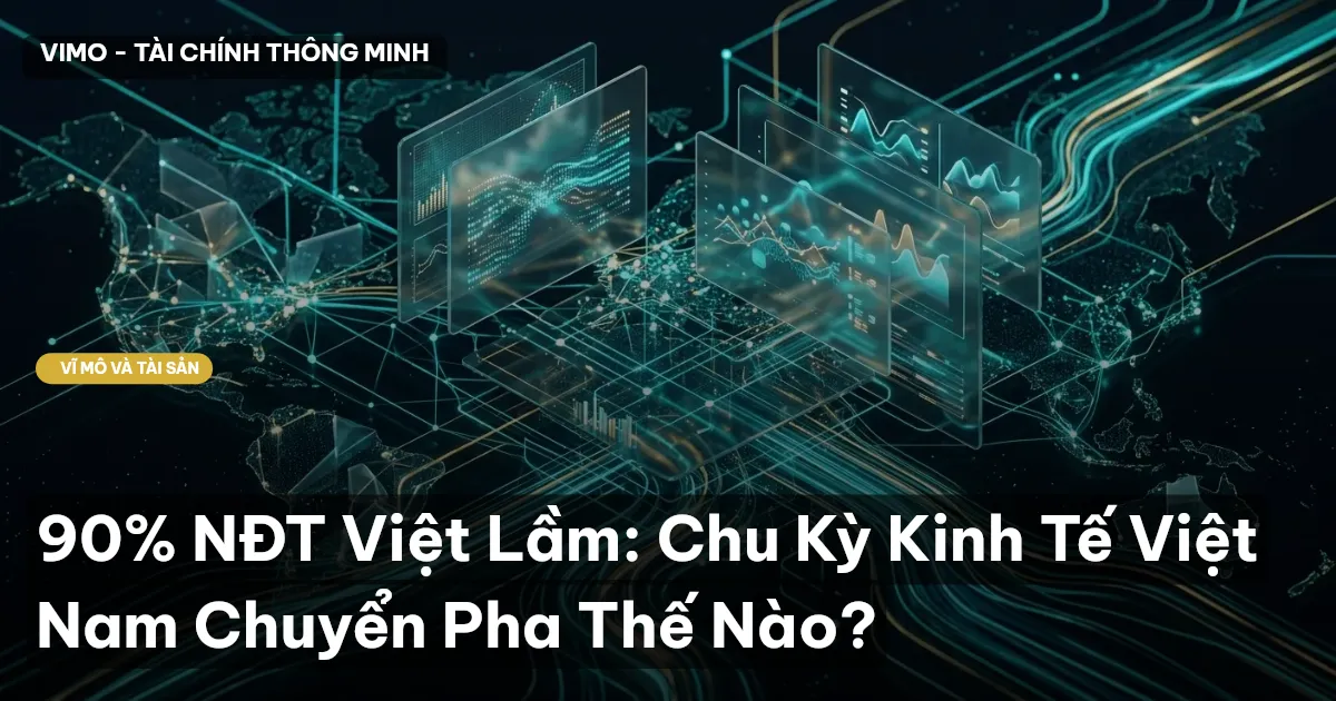 90% NĐT Việt Lầm: Chu Kỳ Kinh Tế Việt Nam Chuyển Pha Thế Nào?