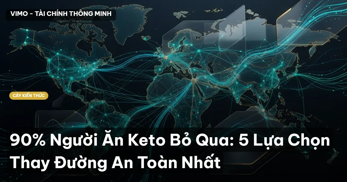 90% Người Ăn Keto Bỏ Qua: 5 Lựa Chọn Thay Đường An Toàn Nhất