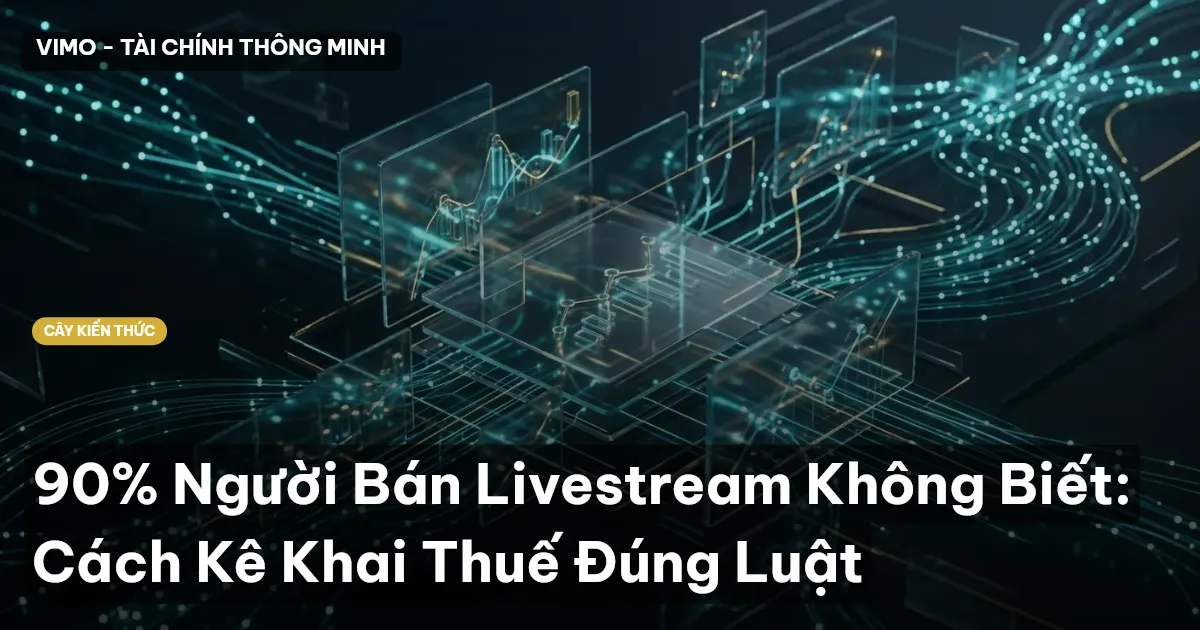 90% Người Bán Livestream Không Biết: Cách Kê Khai Thuế Đúng Luật