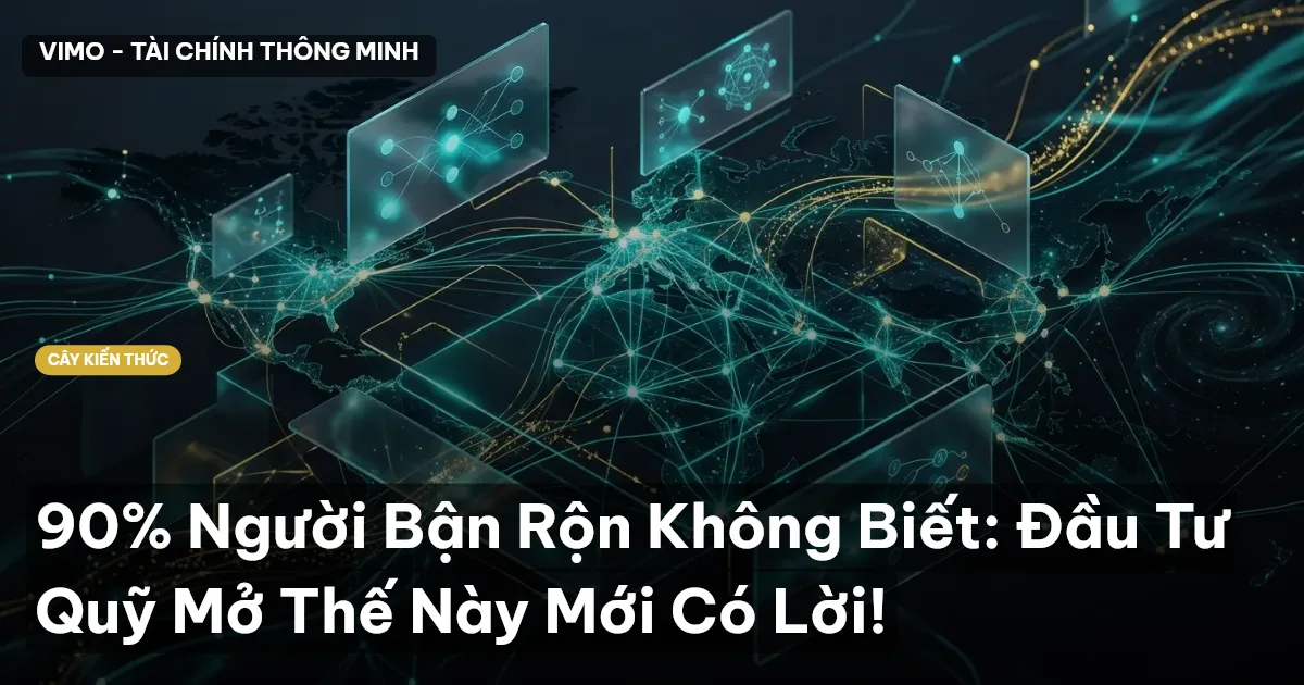 90% Người Bận Rộn Không Biết: Đầu Tư Quỹ Mở Thế Này Mới Có Lời!