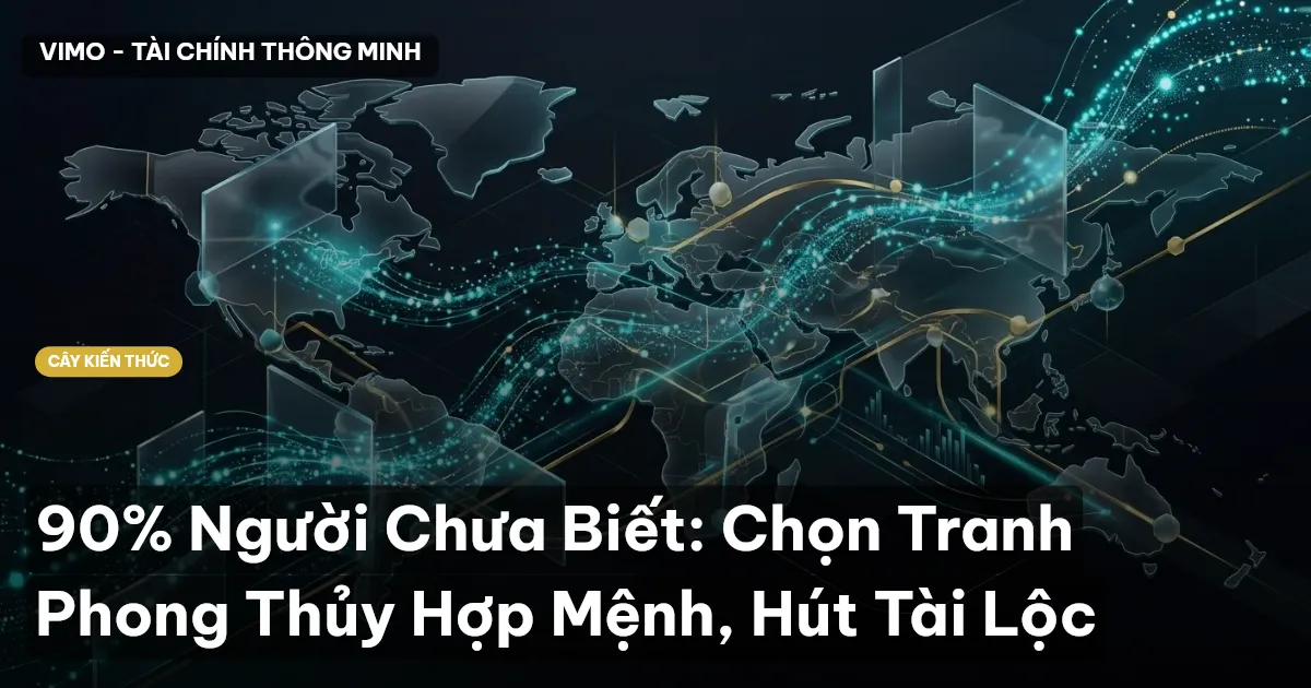 90% Người Chưa Biết: Chọn Tranh Phong Thủy Hợp Mệnh, Hút Tài Lộc
