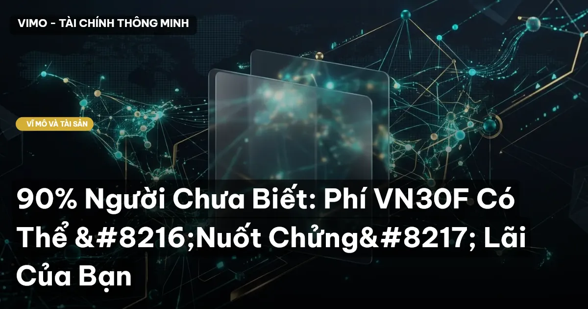 90% Người Chưa Biết: Phí VN30F Có Thể ‘Nuốt Chửng’ Lãi Của Bạn