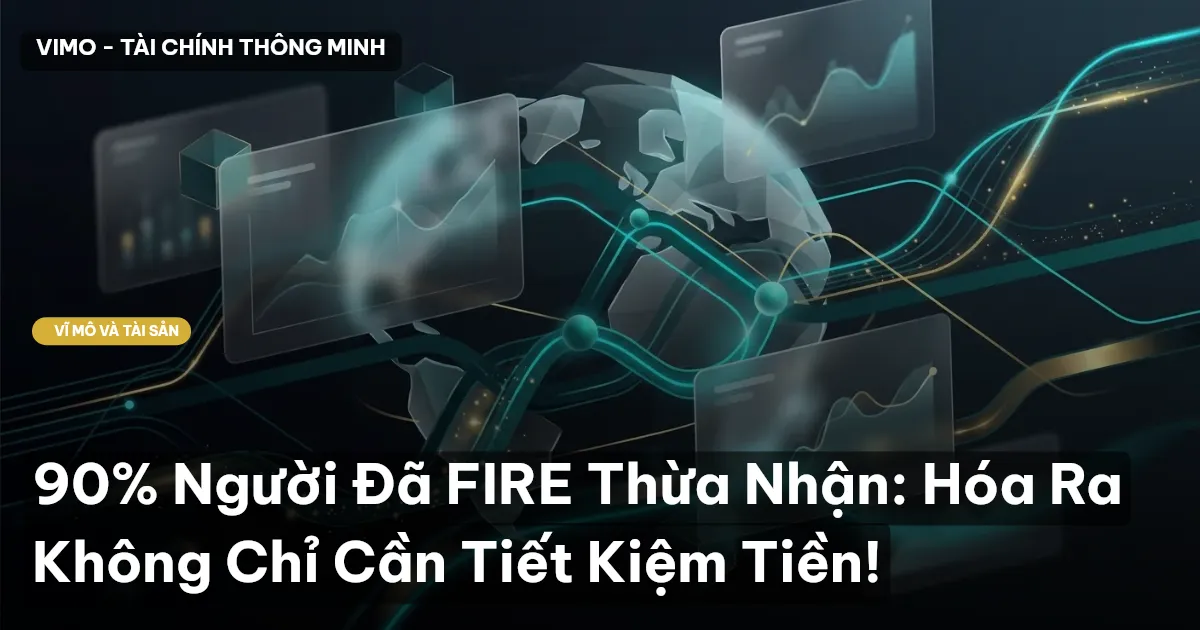 90% Người Đã FIRE Thừa Nhận: Hóa Ra Không Chỉ Cần Tiết Kiệm Tiền!