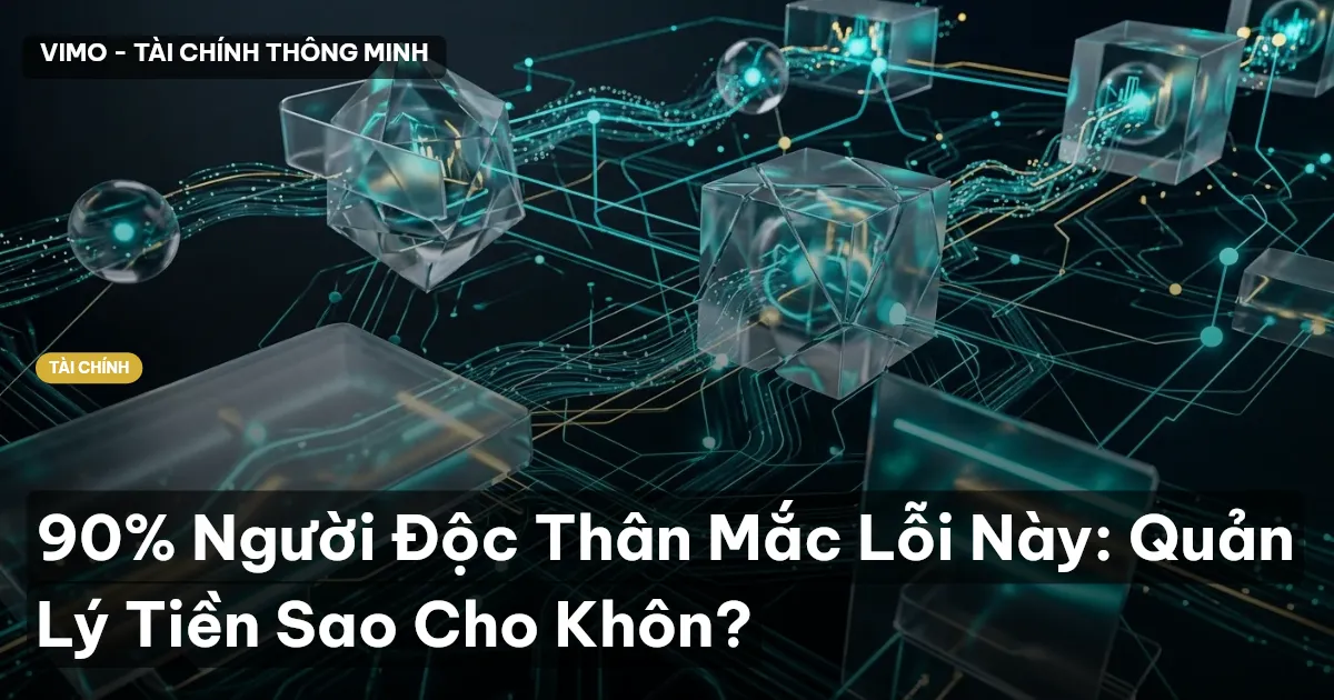 90% Người Độc Thân Mắc Lỗi Này: Quản Lý Tiền Sao Cho Khôn?