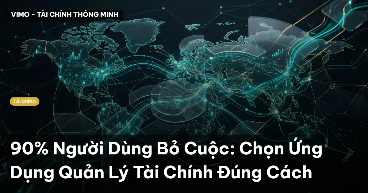90% Người Dùng Bỏ Cuộc: Chọn Ứng Dụng Quản Lý Tài Chính Đúng Cách