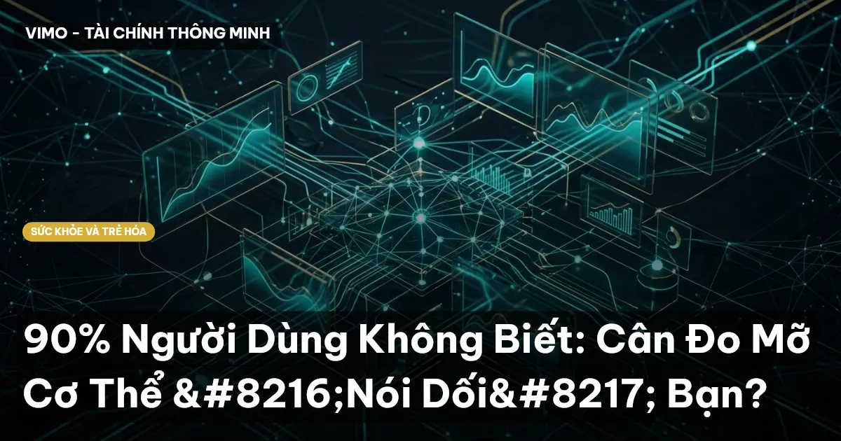 90% Người Dùng Không Biết: Cân Đo Mỡ Cơ Thể ‘Nói Dối’ Bạn?