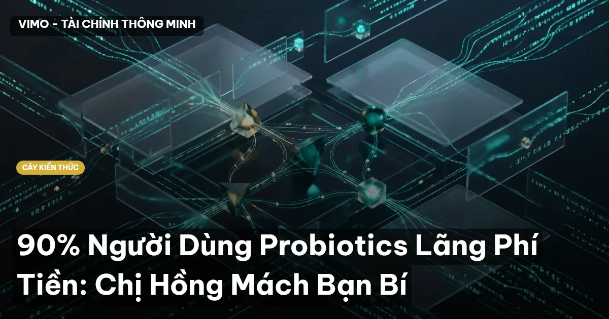 90% Người Dùng Probiotics Lãng Phí Tiền: Chị Hồng Mách Bạn Bí