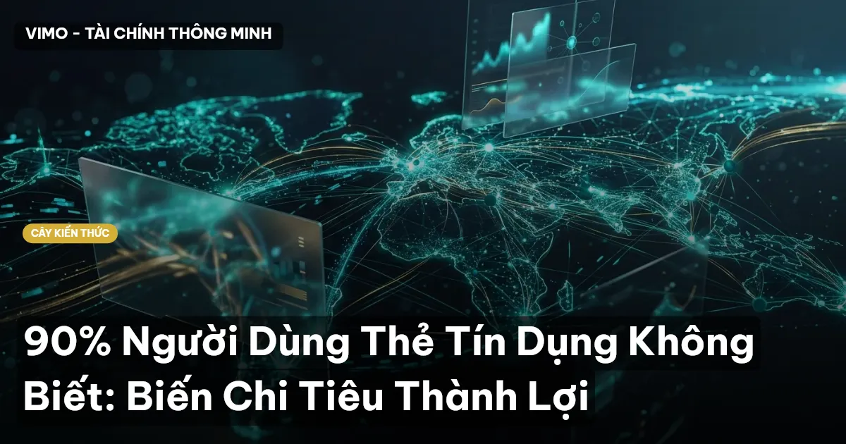 90% Người Dùng Thẻ Tín Dụng Không Biết: Biến Chi Tiêu Thành Lợi