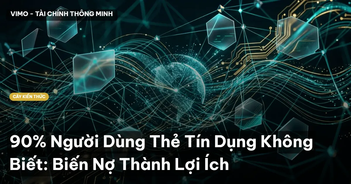 90% Người Dùng Thẻ Tín Dụng Không Biết: Biến Nợ Thành Lợi Ích
