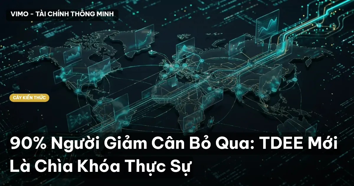 90% Người Giảm Cân Bỏ Qua: TDEE Mới Là Chìa Khóa Thực Sự