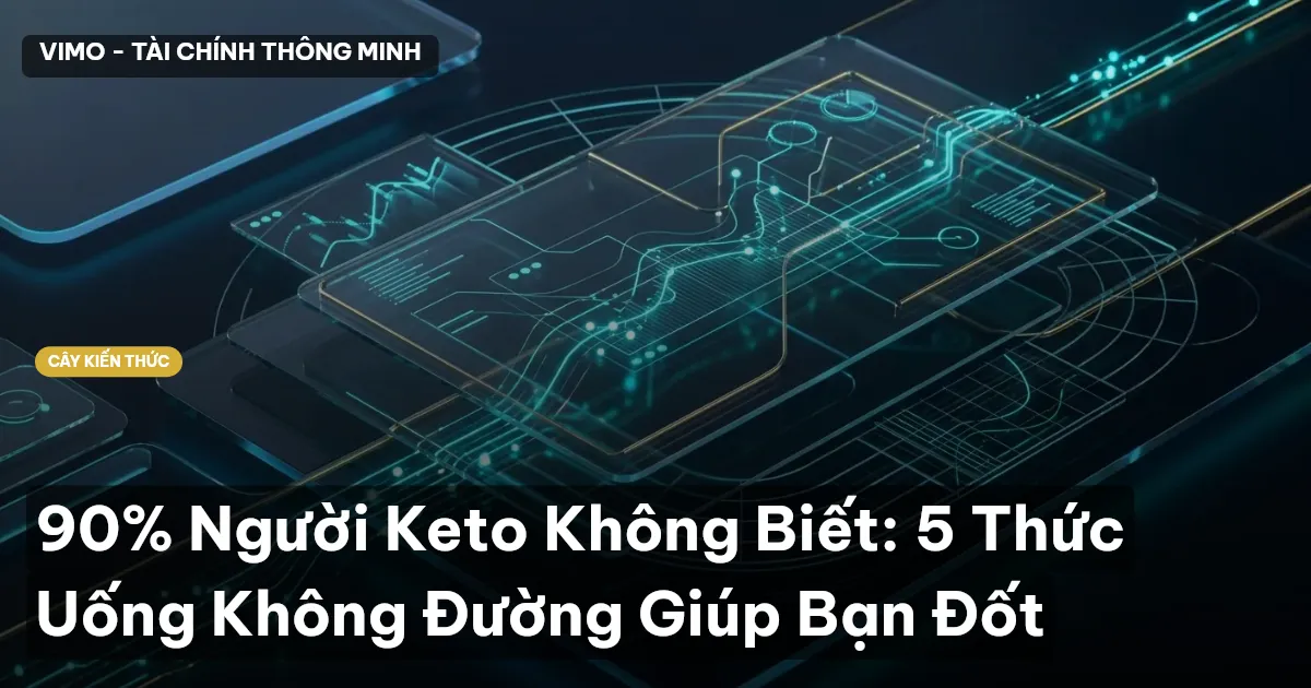 90% Người Keto Không Biết: 5 Thức Uống Không Đường Giúp Bạn Đốt