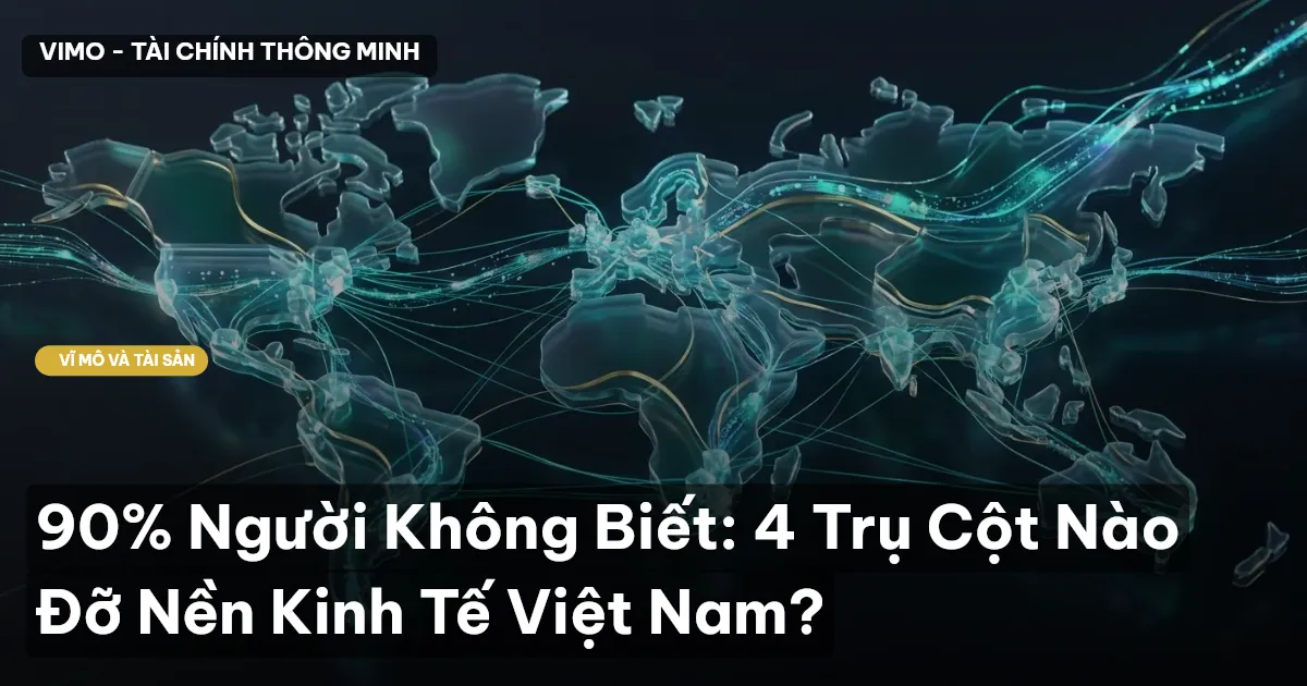90% Người Không Biết: 4 Trụ Cột Nào Đỡ Nền Kinh Tế Việt Nam?