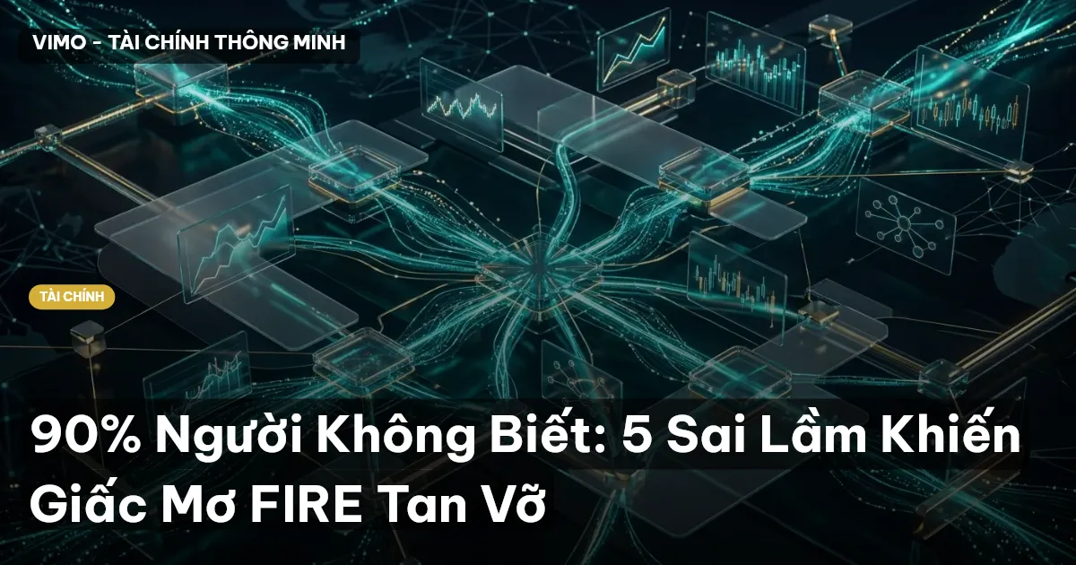 90% Người Không Biết: 5 Sai Lầm Khiến Giấc Mơ FIRE Tan Vỡ