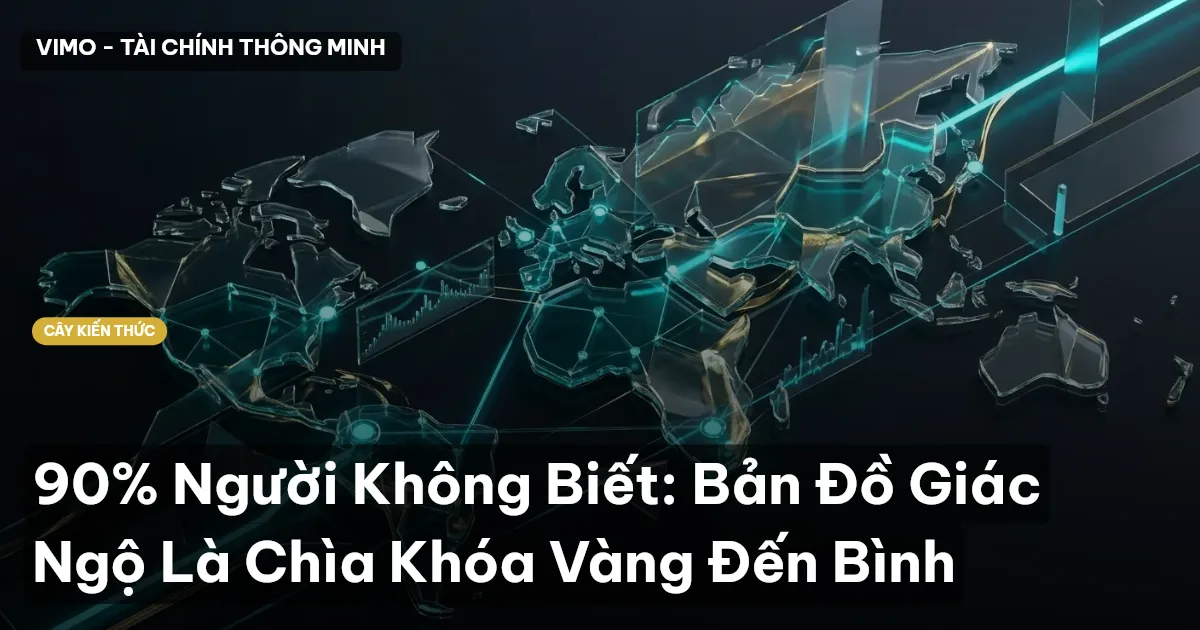 90% Người Không Biết: Bản Đồ Giác Ngộ Là Chìa Khóa Vàng Đến Bình