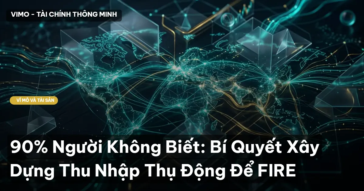90% Người Không Biết: Bí Quyết Xây Dựng Thu Nhập Thụ Động Để FIRE