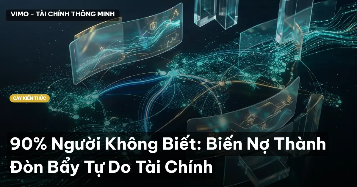 90% Người Không Biết: Biến Nợ Thành Đòn Bẩy Tự Do Tài Chính