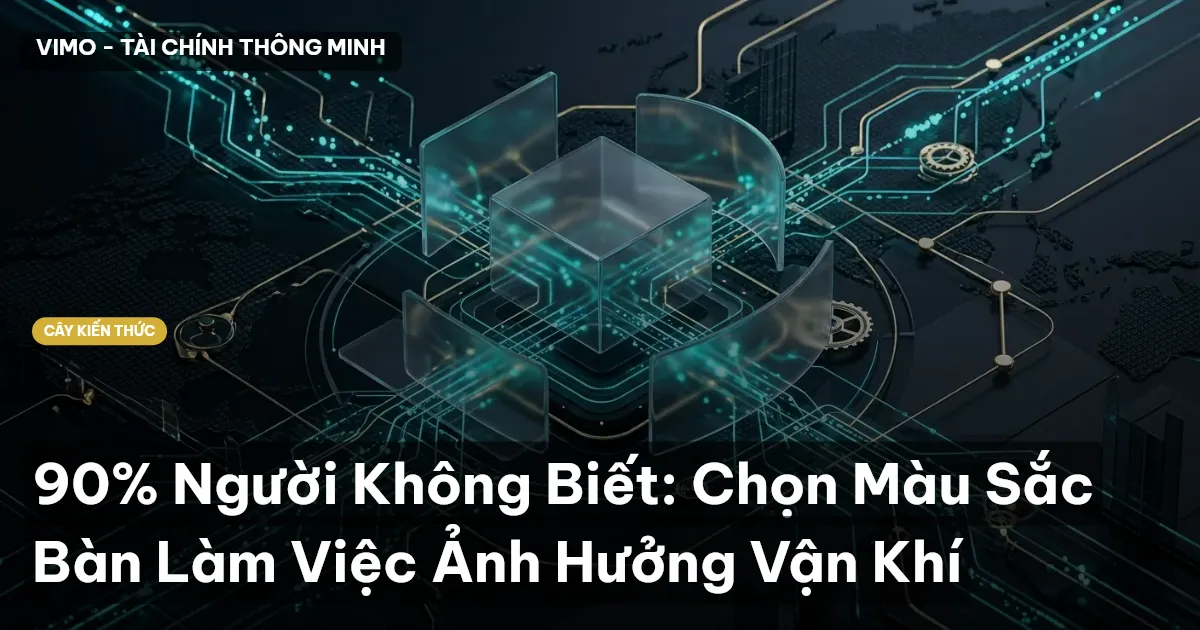 90% Người Không Biết: Chọn Màu Sắc Bàn Làm Việc Ảnh Hưởng Vận Khí