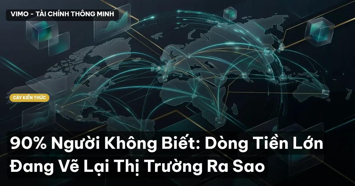 90% Người Không Biết: Dòng Tiền Lớn Đang Vẽ Lại Thị Trường Ra Sao