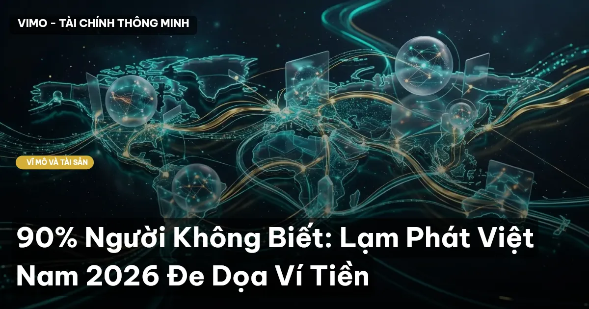 90% Người Không Biết: Lạm Phát Việt Nam 2026 Đe Dọa Ví Tiền