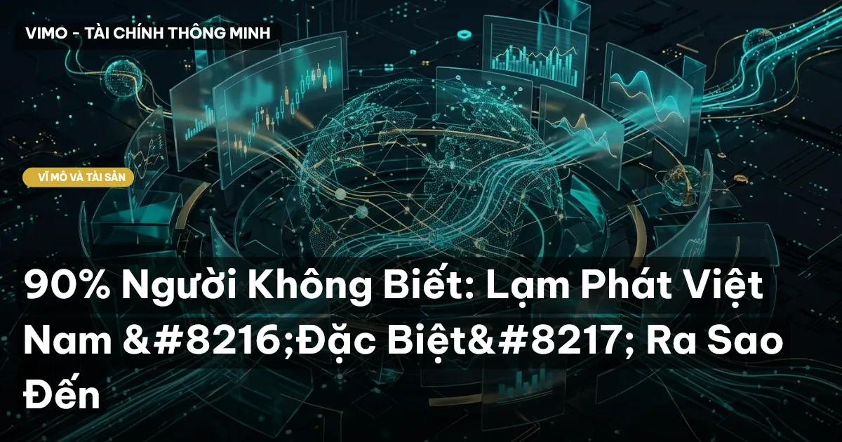 90% Người Không Biết: Lạm Phát Việt Nam ‘Đặc Biệt’ Ra Sao Đến