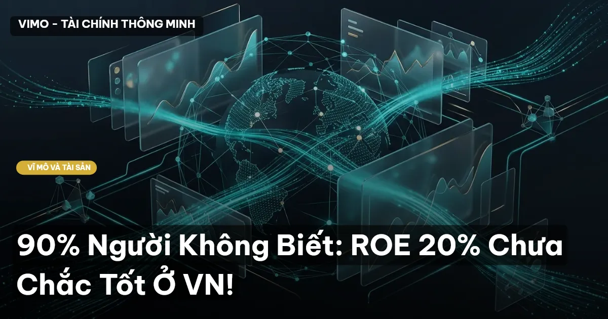 90% Người Không Biết: ROE 20% Chưa Chắc Tốt Ở VN!