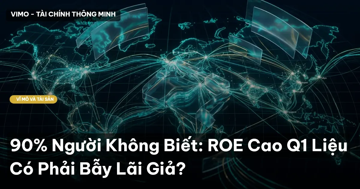 90% Người Không Biết: ROE Cao Q1 Liệu Có Phải Bẫy Lãi Giả?