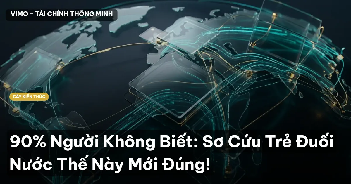 90% Người Không Biết: Sơ Cứu Trẻ Đuối Nước Thế Này Mới Đúng!