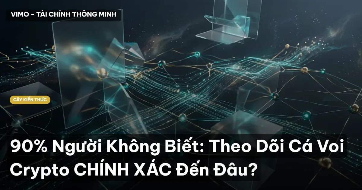 90% Người Không Biết: Theo Dõi Cá Voi Crypto CHÍNH XÁC Đến Đâu?