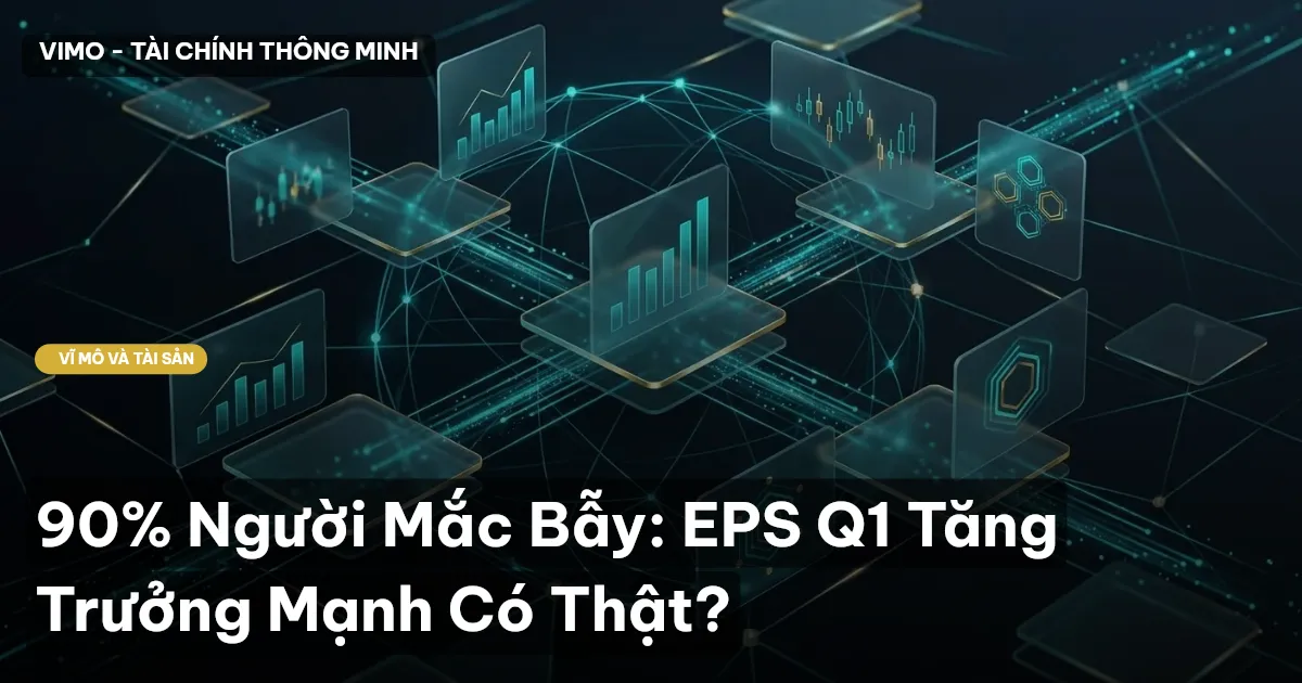 90% Người Mắc Bẫy: EPS Q1 Tăng Trưởng Mạnh Có Thật?