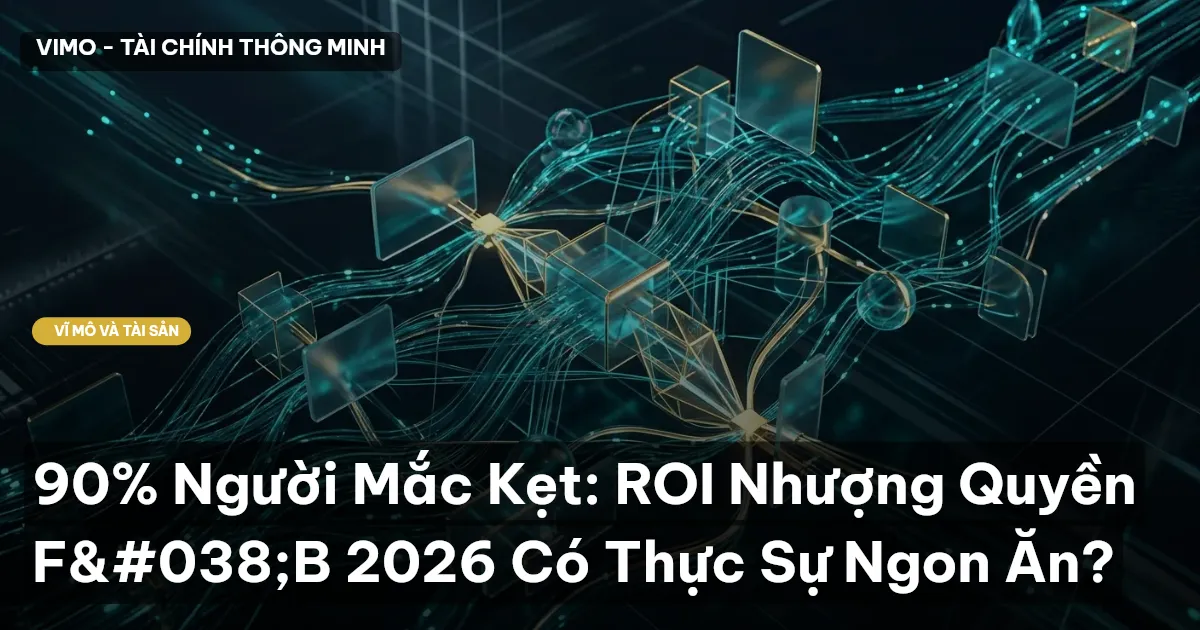 90% Người Mắc Kẹt: ROI Nhượng Quyền F&B 2026 Có Thực Sự Ngon Ăn?