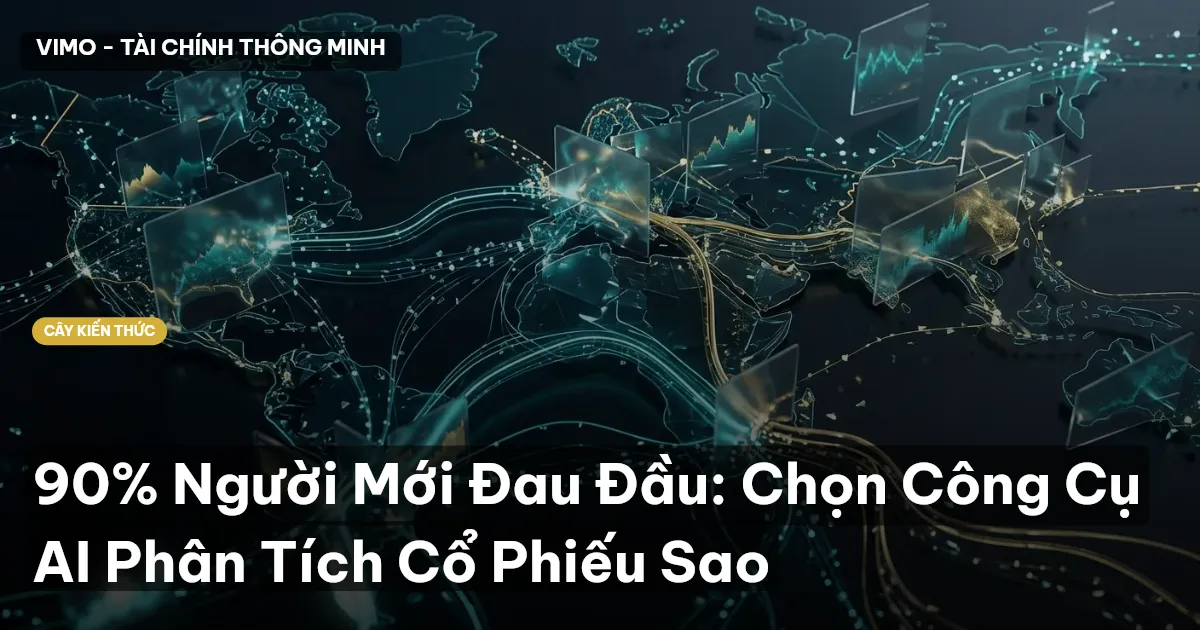 90% Người Mới Đau Đầu: Chọn Công Cụ AI Phân Tích Cổ Phiếu Sao