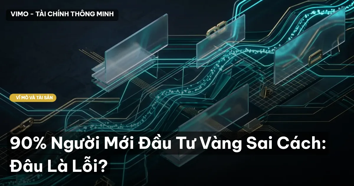 90% Người Mới Đầu Tư Vàng Sai Cách: Đâu Là Lỗi?
