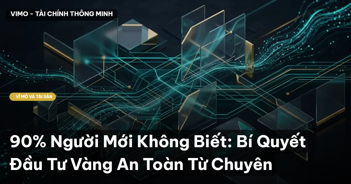 90% Người Mới Không Biết: Bí Quyết Đầu Tư Vàng An Toàn Từ Chuyên