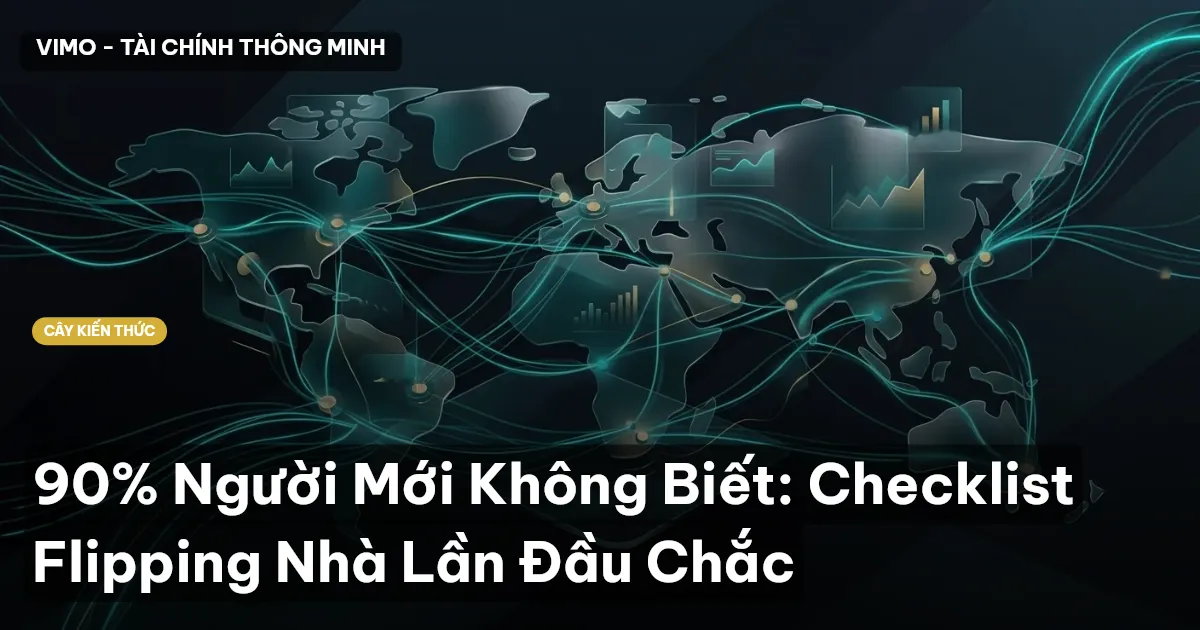 90% Người Mới Không Biết: Checklist Flipping Nhà Lần Đầu Chắc