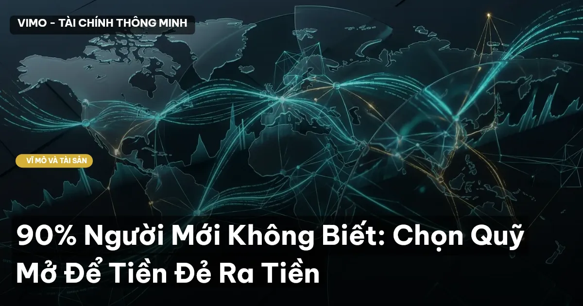 90% Người Mới Không Biết: Chọn Quỹ Mở Để Tiền Đẻ Ra Tiền