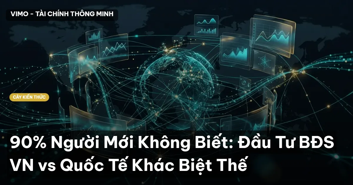 90% Người Mới Không Biết: Đầu Tư BĐS VN vs Quốc Tế Khác Biệt Thế