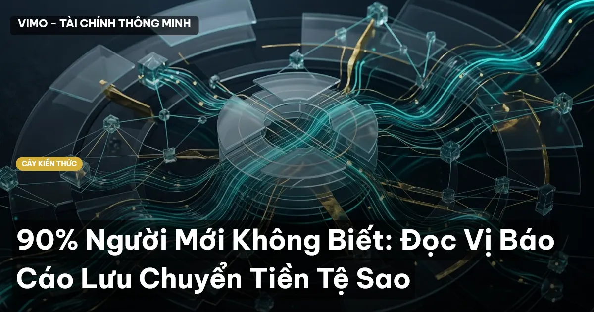 90% Người Mới Không Biết: Đọc Vị Báo Cáo Lưu Chuyển Tiền Tệ Sao